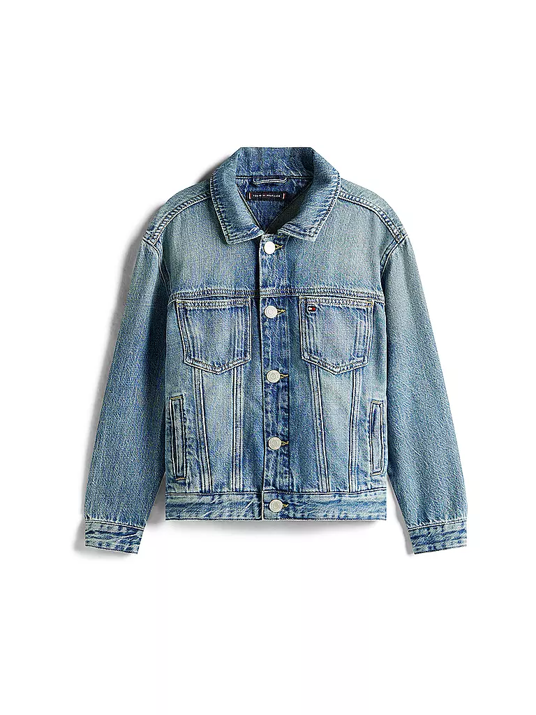 TOMMY HILFIGER | Giacca di jeans da ragazzo | Blu