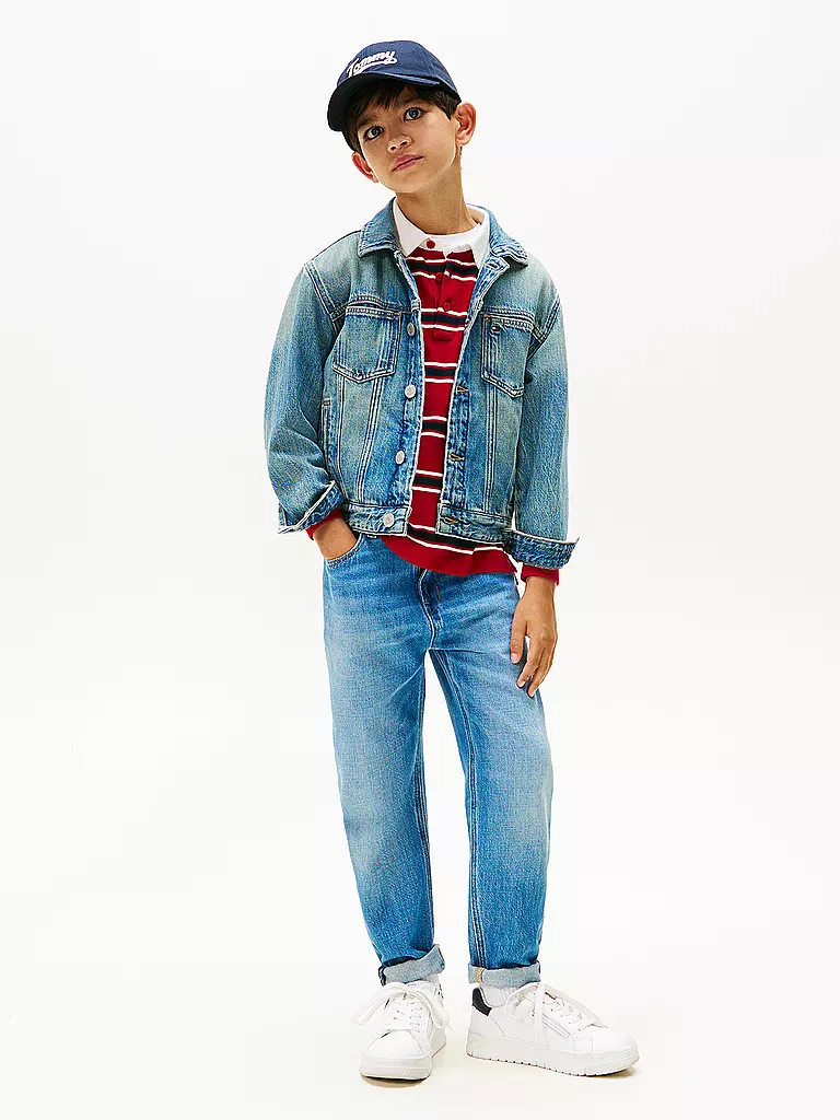 TOMMY HILFIGER | Giacca di jeans da ragazzo | Blu