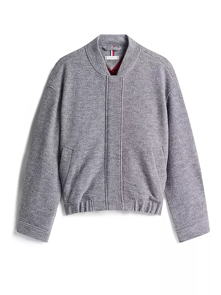 TOMMY HILFIGER | Giacca di lana | Grigio chiaro