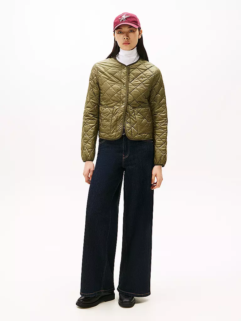 TOMMY HILFIGER | Giacca trapuntata leggera | Oliva