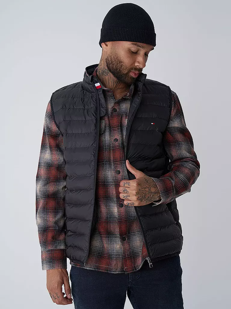 TOMMY HILFIGER | Gilet trapuntato | Nero