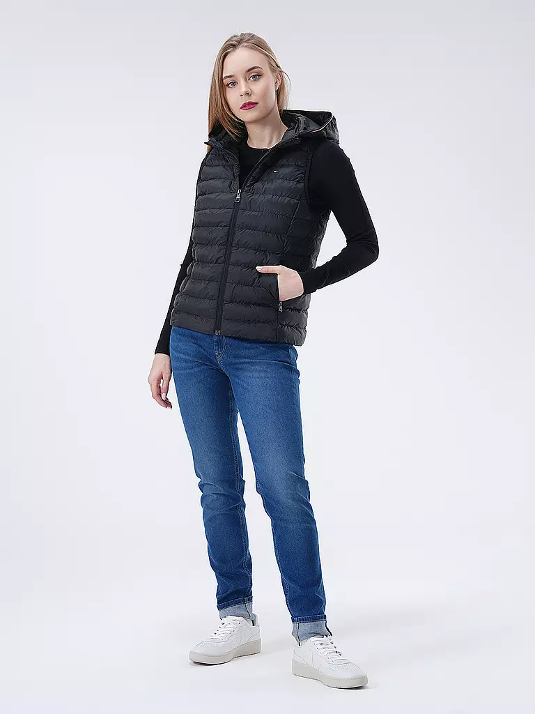 TOMMY HILFIGER | Gilet trapuntato | Nero