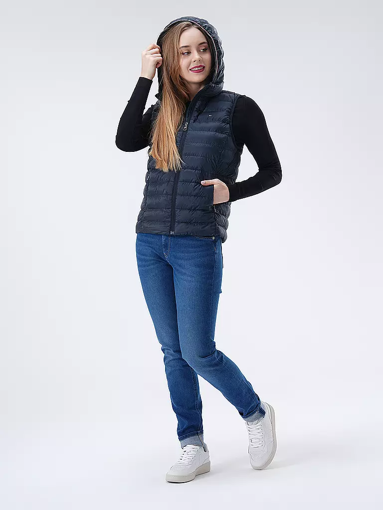 TOMMY HILFIGER | Gilet trapuntato | Blu scuro