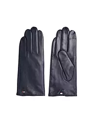 TOMMY HILFIGER | Guanti in pelle | Blu scuro