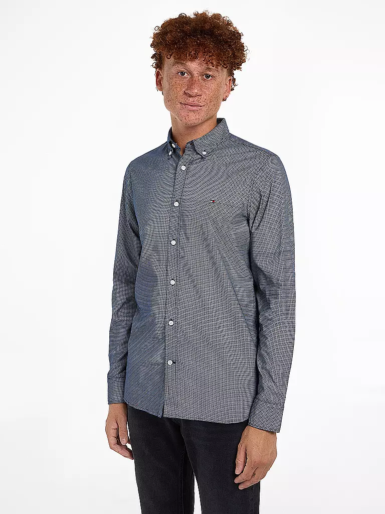 TOMMY HILFIGER | Hemd Regular Fit  | Blu