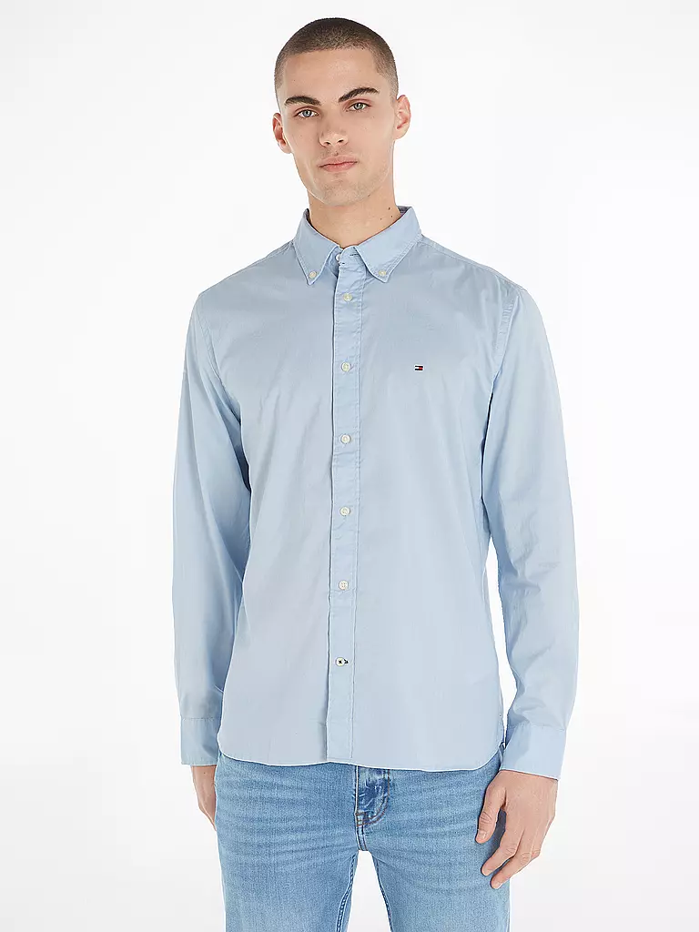 TOMMY HILFIGER | Hemd Regular Fit  | Blu chiaro
