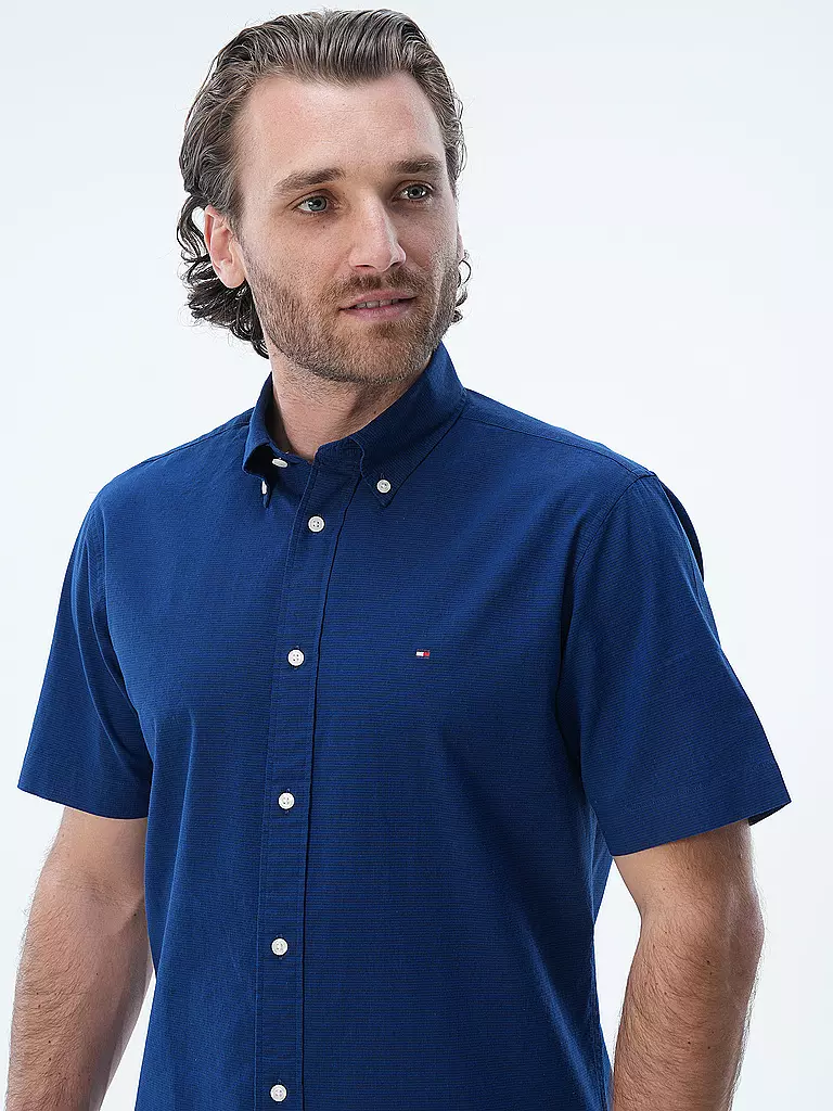 TOMMY HILFIGER | Hemd Regular Fit  | Blu
