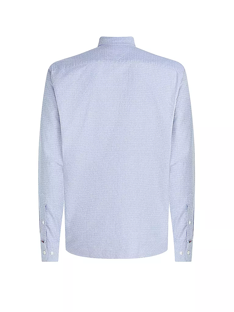 TOMMY HILFIGER | Hemd Regular Fit DOBBY | Blu chiaro