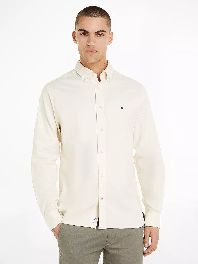 TOMMY HILFIGER | Hemd Regular Fit | Bianco