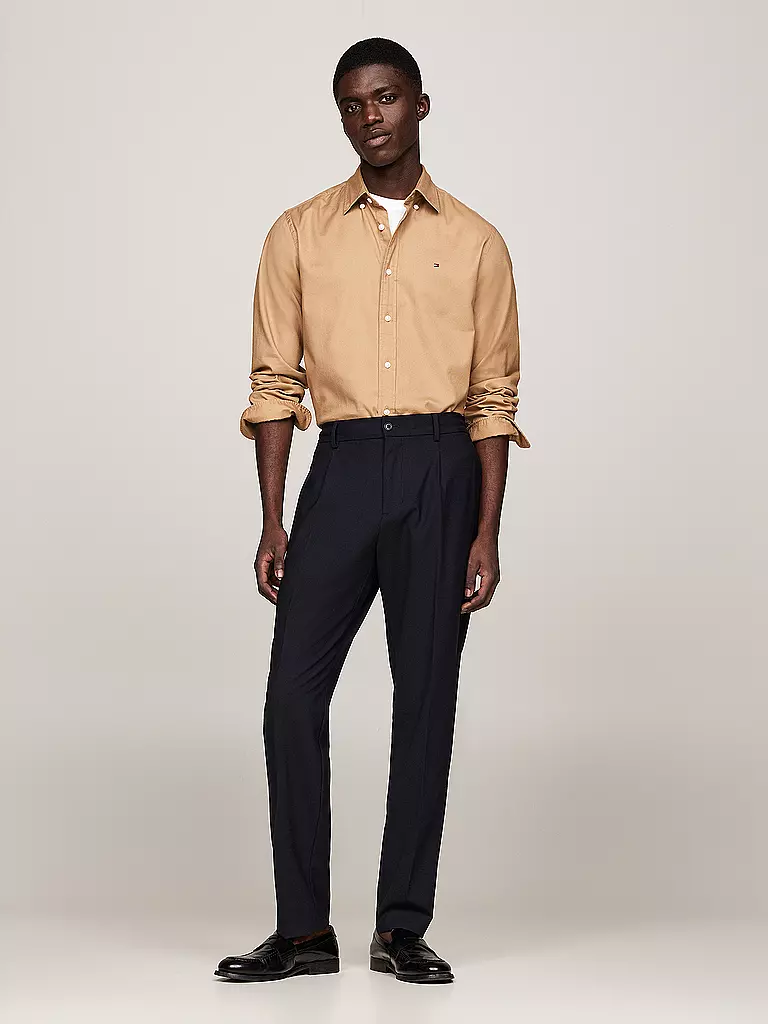 TOMMY HILFIGER | Hemd Regular Fit | Cammello