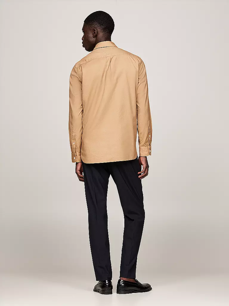 TOMMY HILFIGER | Hemd Regular Fit | Cammello