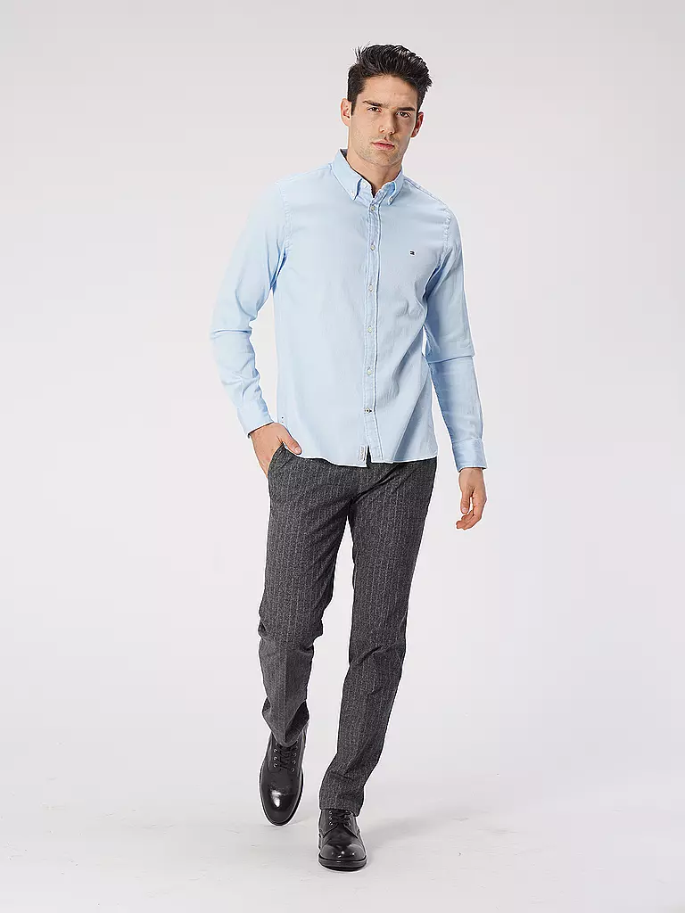 TOMMY HILFIGER | Hemd Slim Fit | Blu