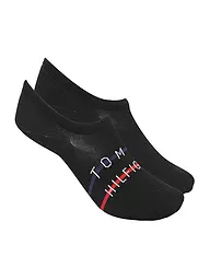 TOMMY HILFIGER | Herren Füsslinge 2er Pkg mid grey melange | Nero