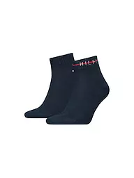 TOMMY HILFIGER | Herren Socken 2er Pkg white  | Blu scuro
