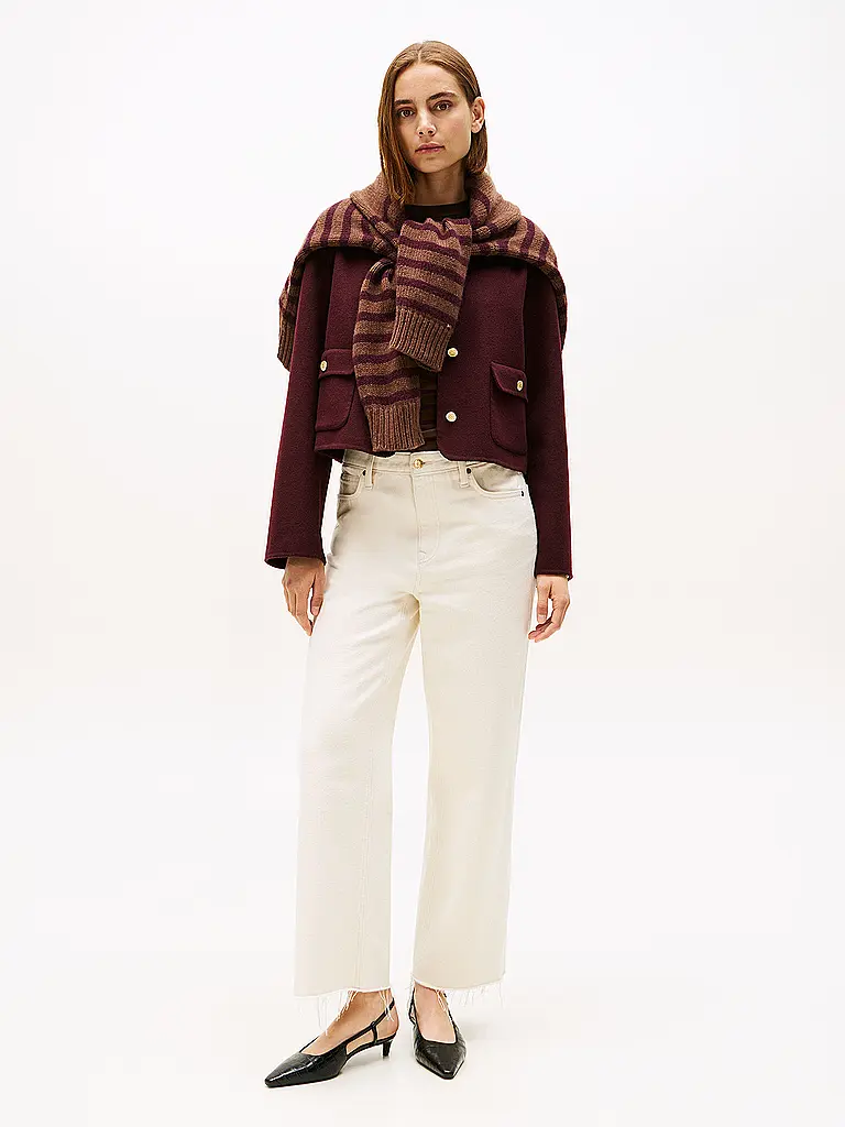 TOMMY HILFIGER | Jäckchen | Rosso scuro