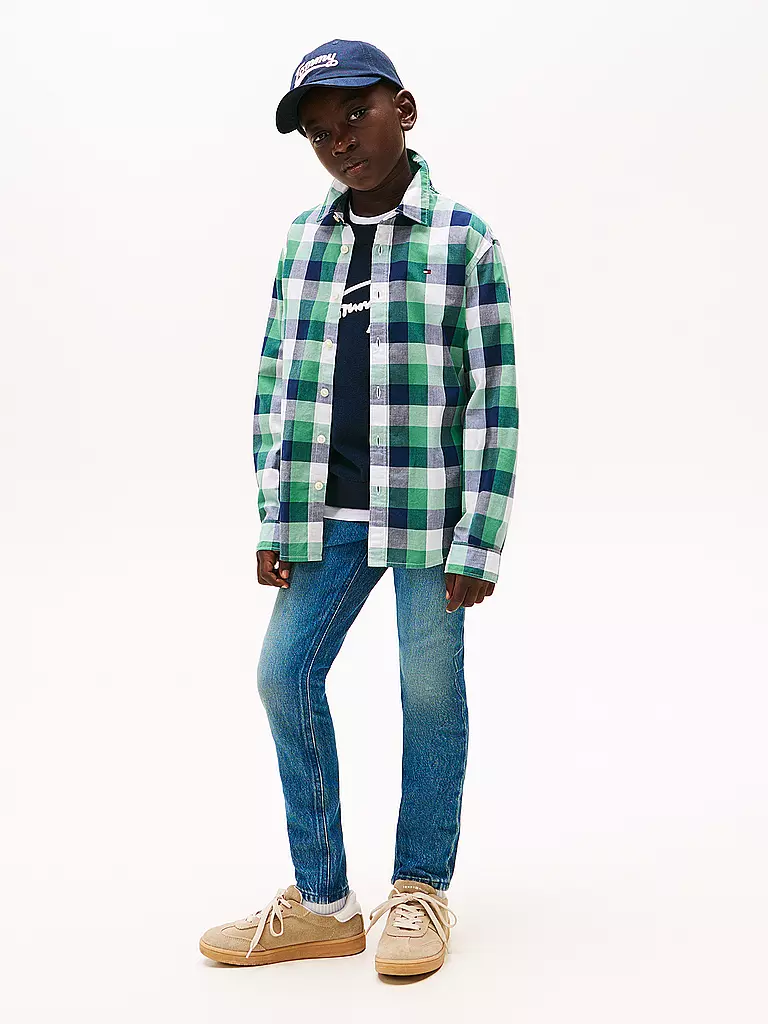 TOMMY HILFIGER | Jeans slim fit SCANTON da ragazzo | Blu scuro
