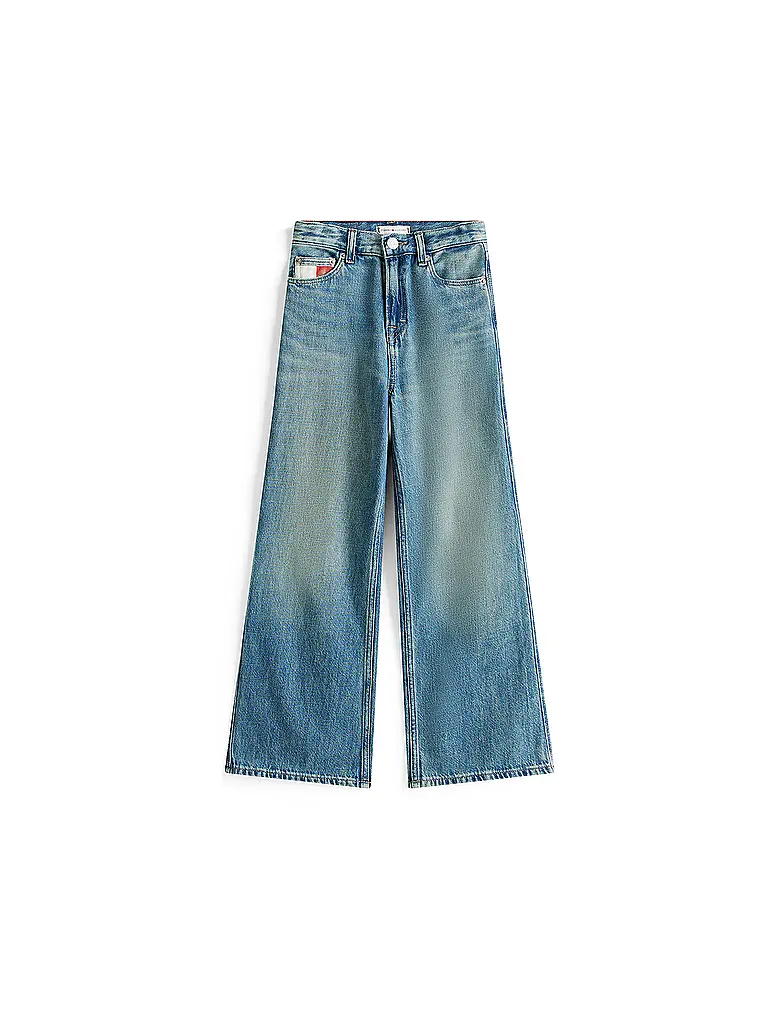 TOMMY HILFIGER | Jeans Wide Fit da ragazza | Blu