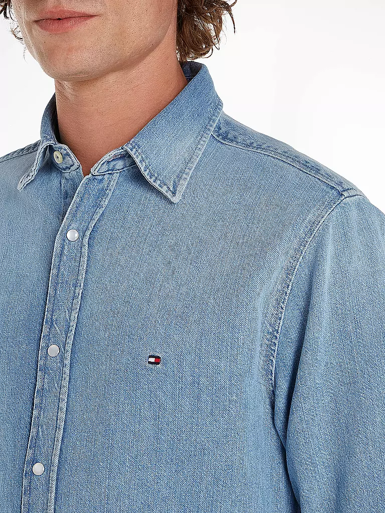 TOMMY HILFIGER | Jeanshemd  | Blu chiaro