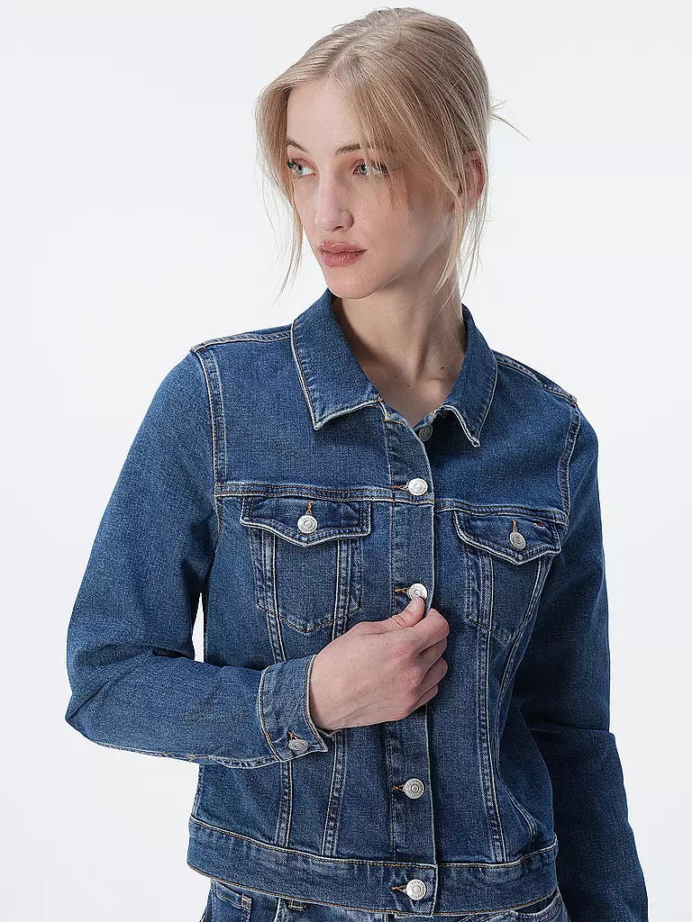 TOMMY HILFIGER | Jeansjacke  | Blu scuro