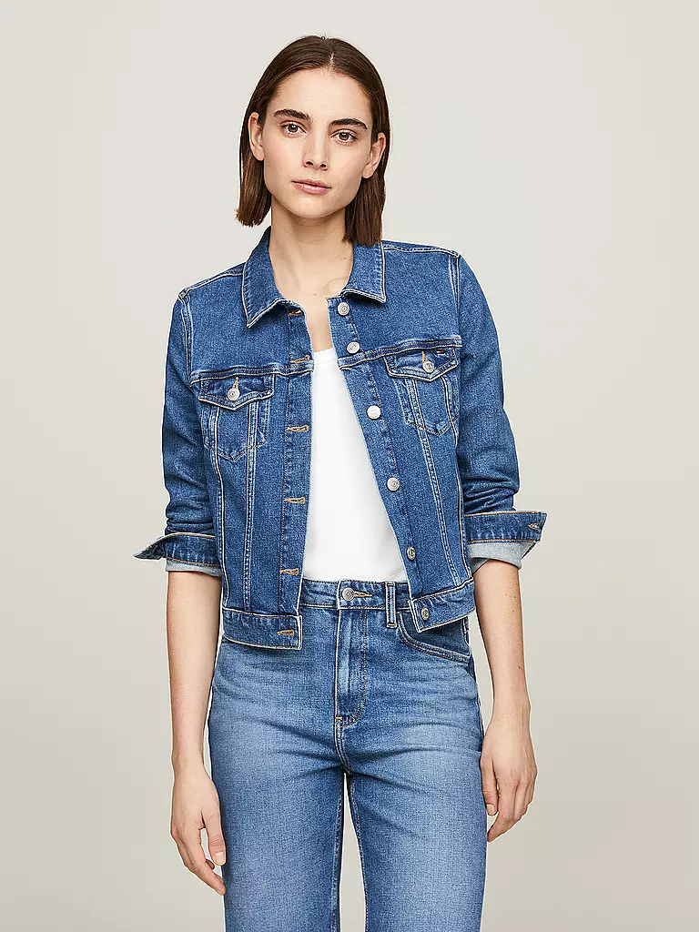 TOMMY HILFIGER | Jeansjacke  | Blu scuro