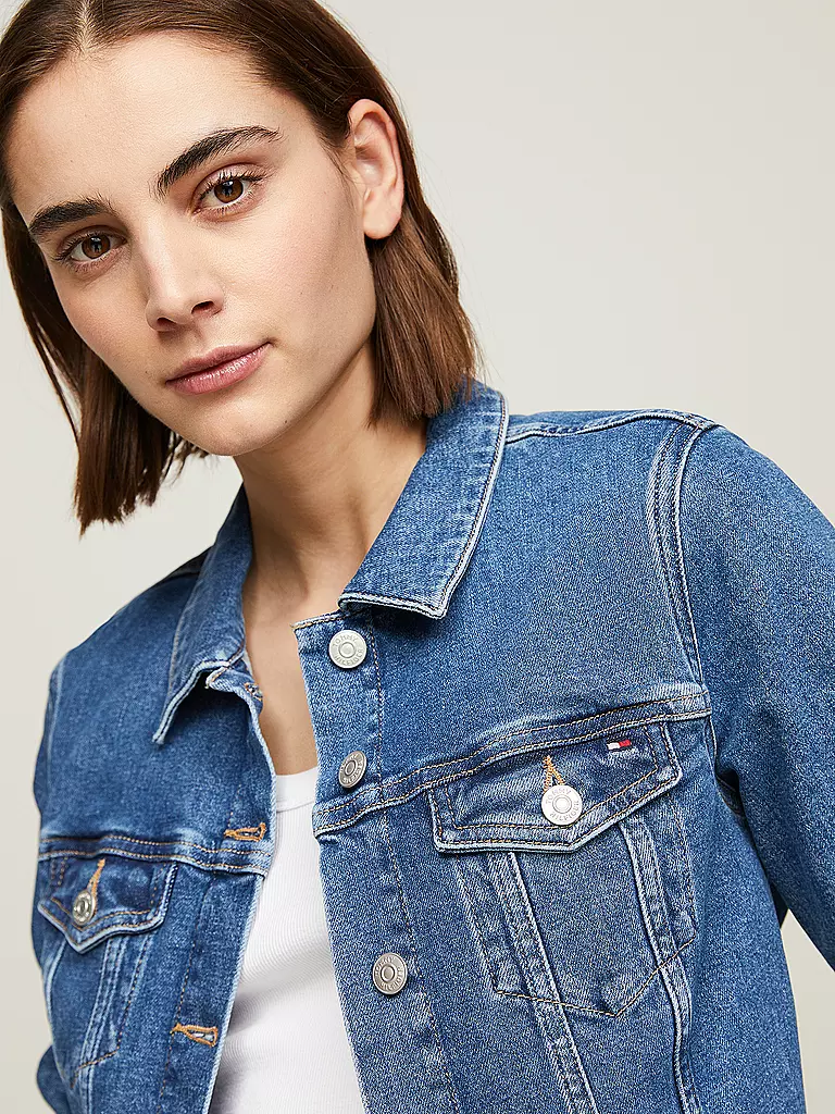 TOMMY HILFIGER | Jeansjacke  | Blu scuro