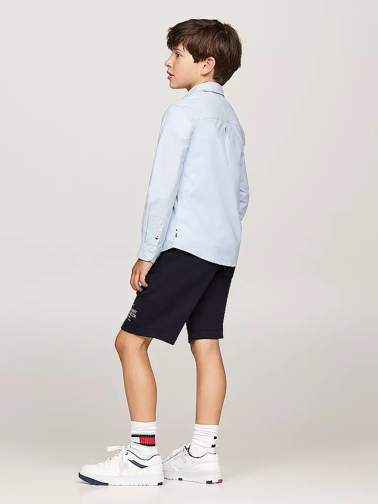 TOMMY HILFIGER | Jungen Hemd  | Blu chiaro