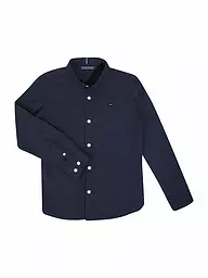 TOMMY HILFIGER | Camicia slim fit da ragazzo | Blu