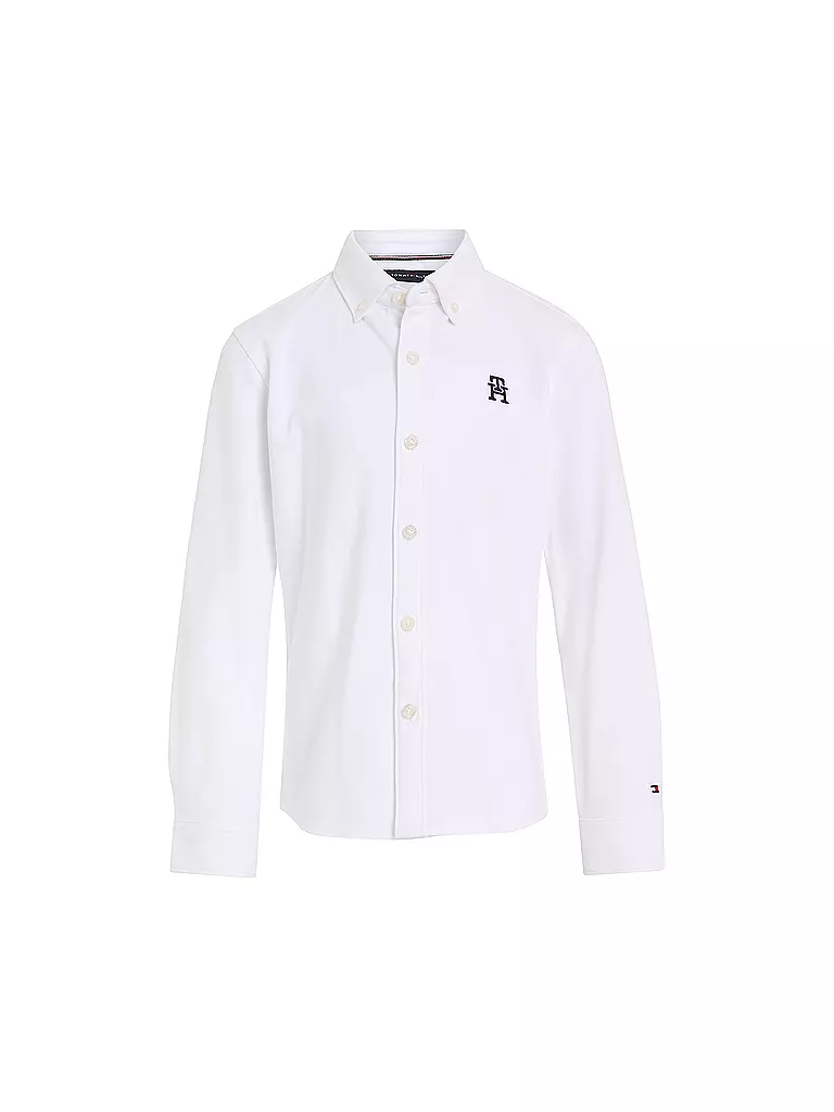 TOMMY HILFIGER | Jungen Hemd | Bianco