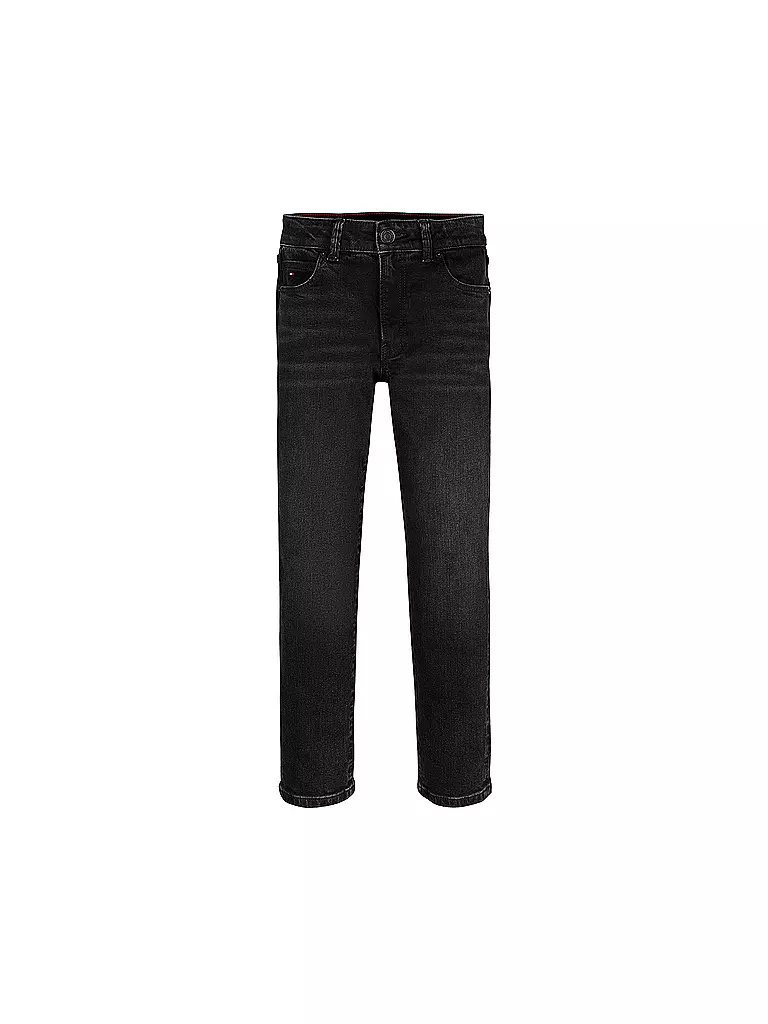 TOMMY HILFIGER | Jungen Jeans Straight Fit  | Nero