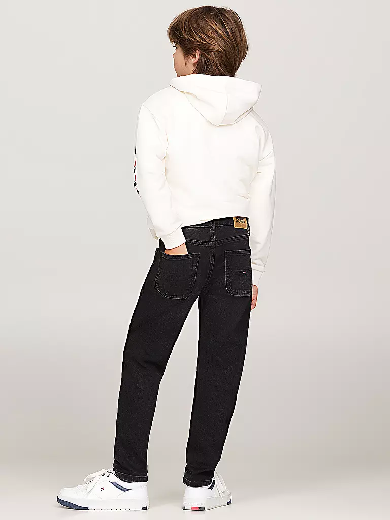 TOMMY HILFIGER | Jungen Jeans Straight Fit  | Nero