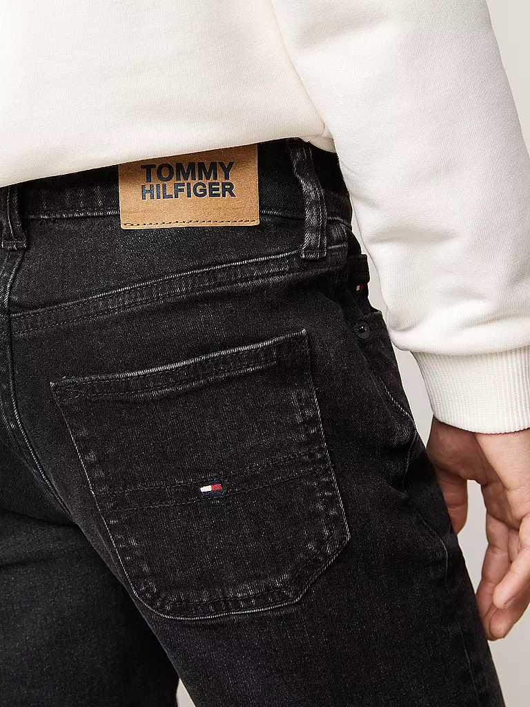 TOMMY HILFIGER | Jungen Jeans Straight Fit  | Nero