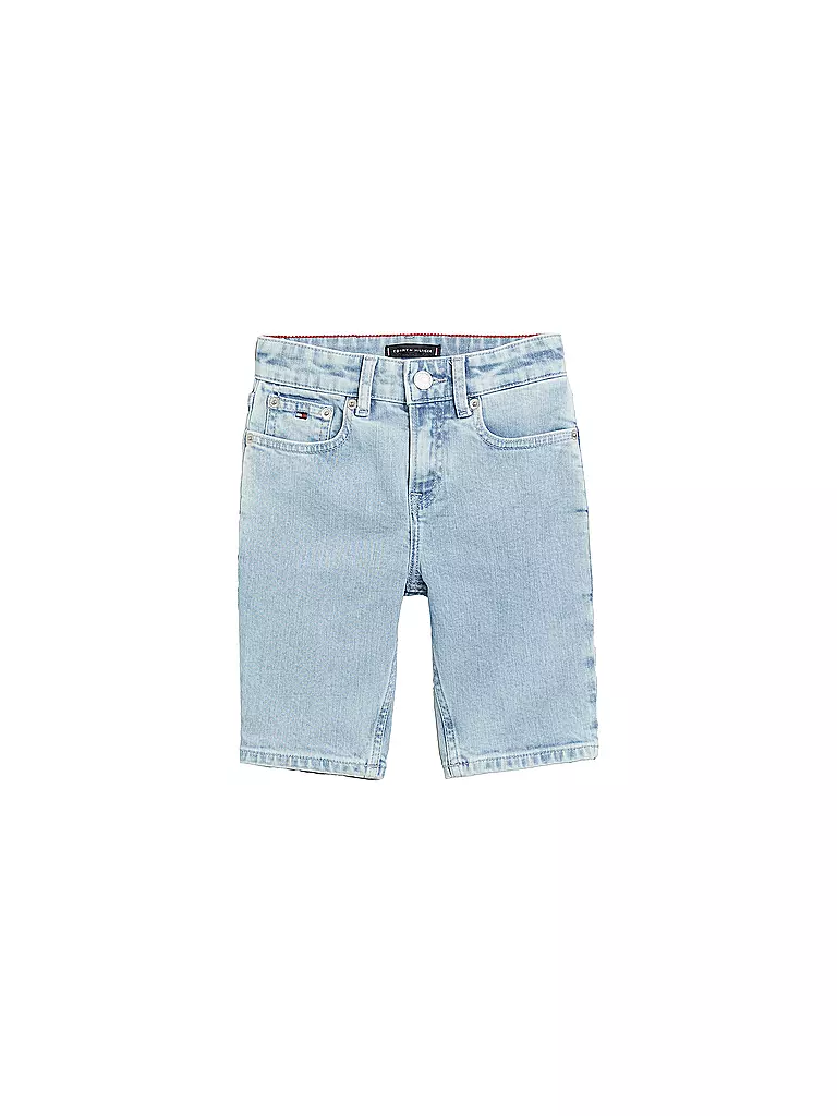 TOMMY HILFIGER | Jungen Jeansshorts  | Blu chiaro