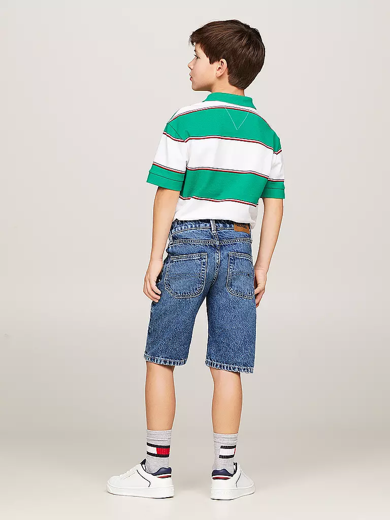 TOMMY HILFIGER | Jungen Jeansshorts Straight Fit | Blu