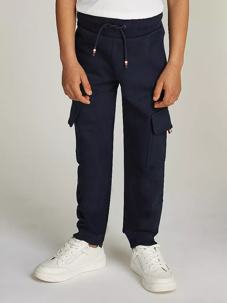 TOMMY HILFIGER | Jungen Jogginghose | Blu scuro