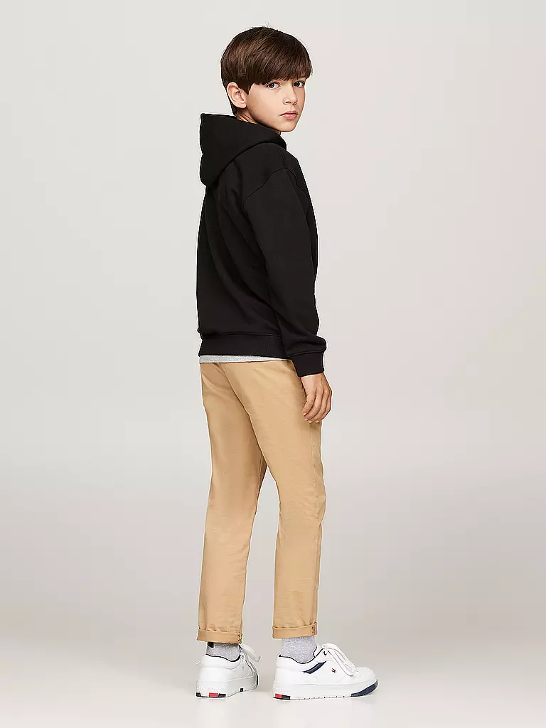TOMMY HILFIGER | Jungen Kapuzensweater - Hoodie  | Nero