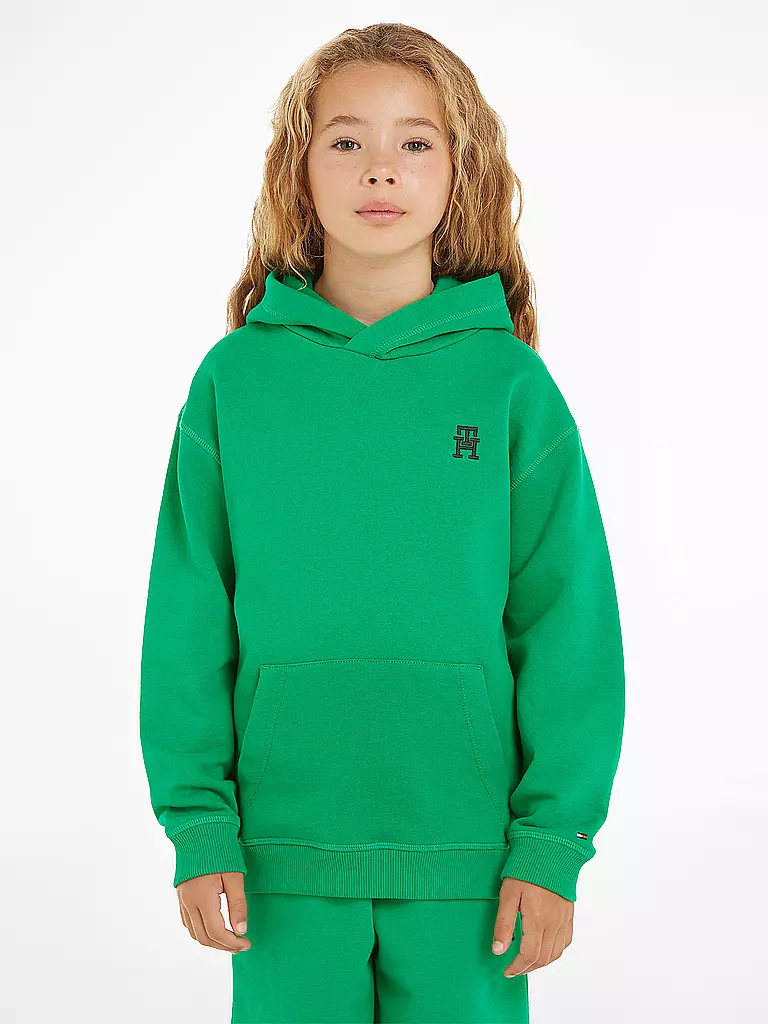 TOMMY HILFIGER | Jungen Kapuzensweater - Hoodie | Verde