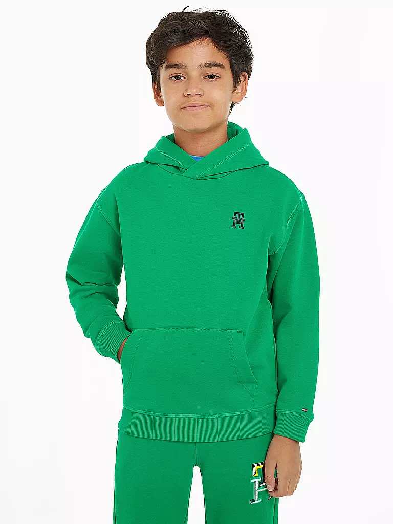 TOMMY HILFIGER | Jungen Kapuzensweater - Hoodie | Verde