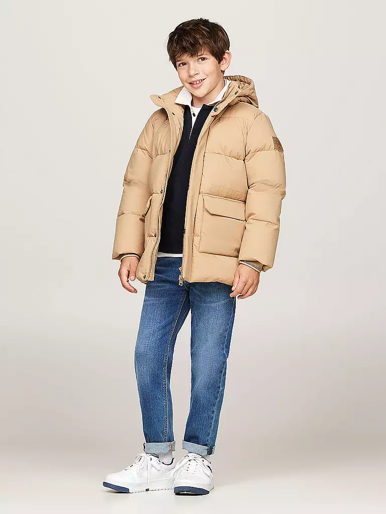 TOMMY HILFIGER | Jungen Parka | Beige