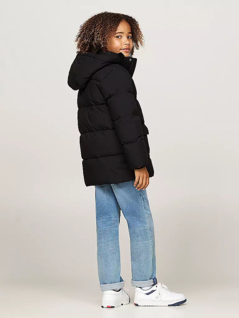 TOMMY HILFIGER | Jungen Parka | Nero