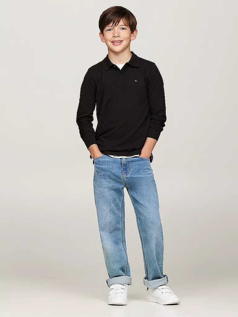 TOMMY HILFIGER | Jungen Poloshirt | Nero