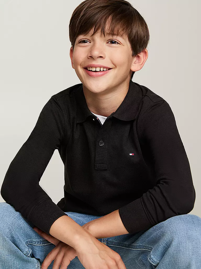 TOMMY HILFIGER | Jungen Poloshirt | Nero