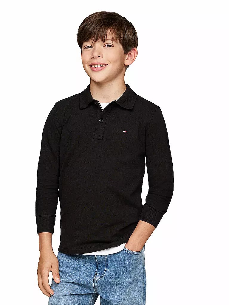 TOMMY HILFIGER | Jungen Poloshirt | Nero