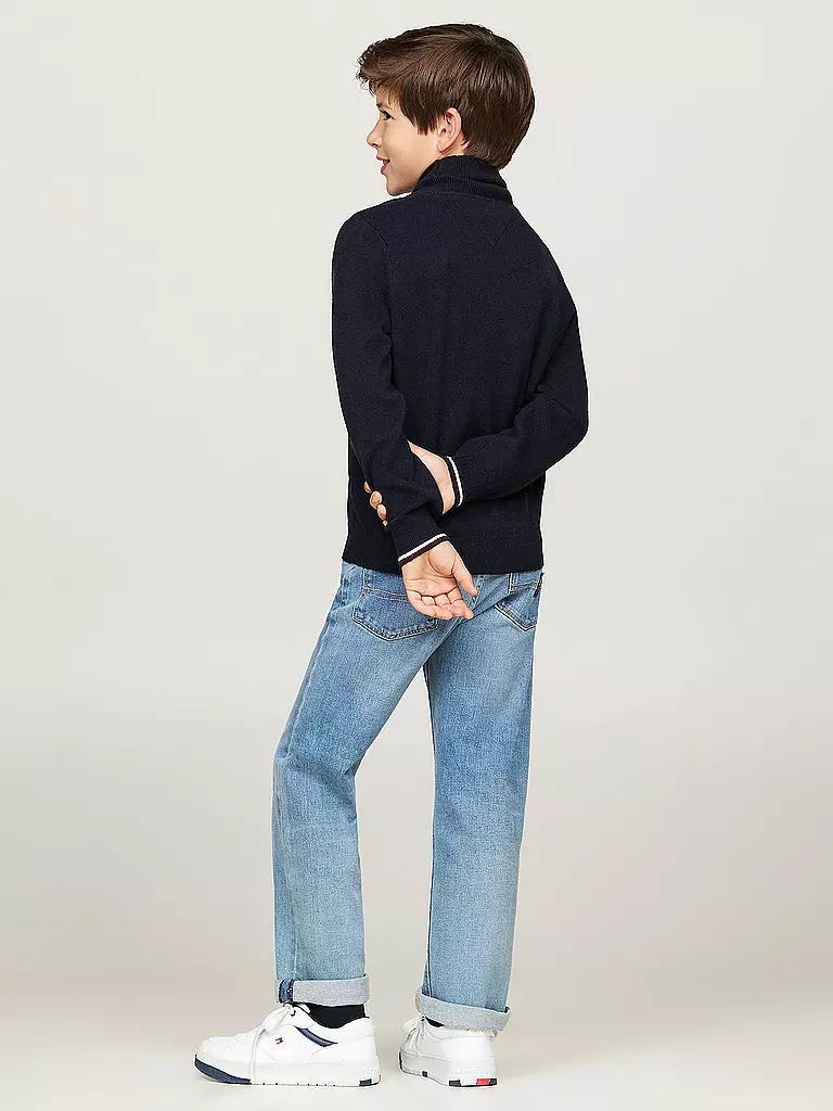 TOMMY HILFIGER | Jungen Pullover | Blu scuro