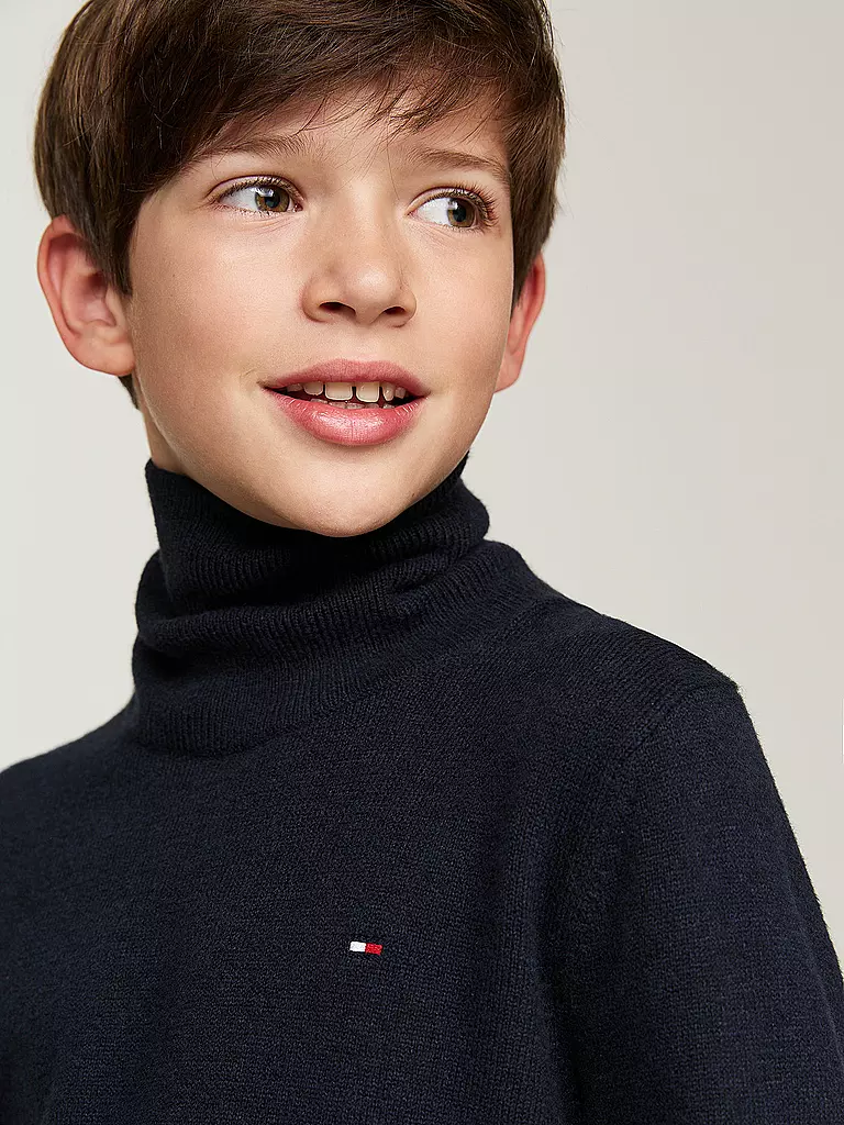 TOMMY HILFIGER | Jungen Pullover | Blu scuro