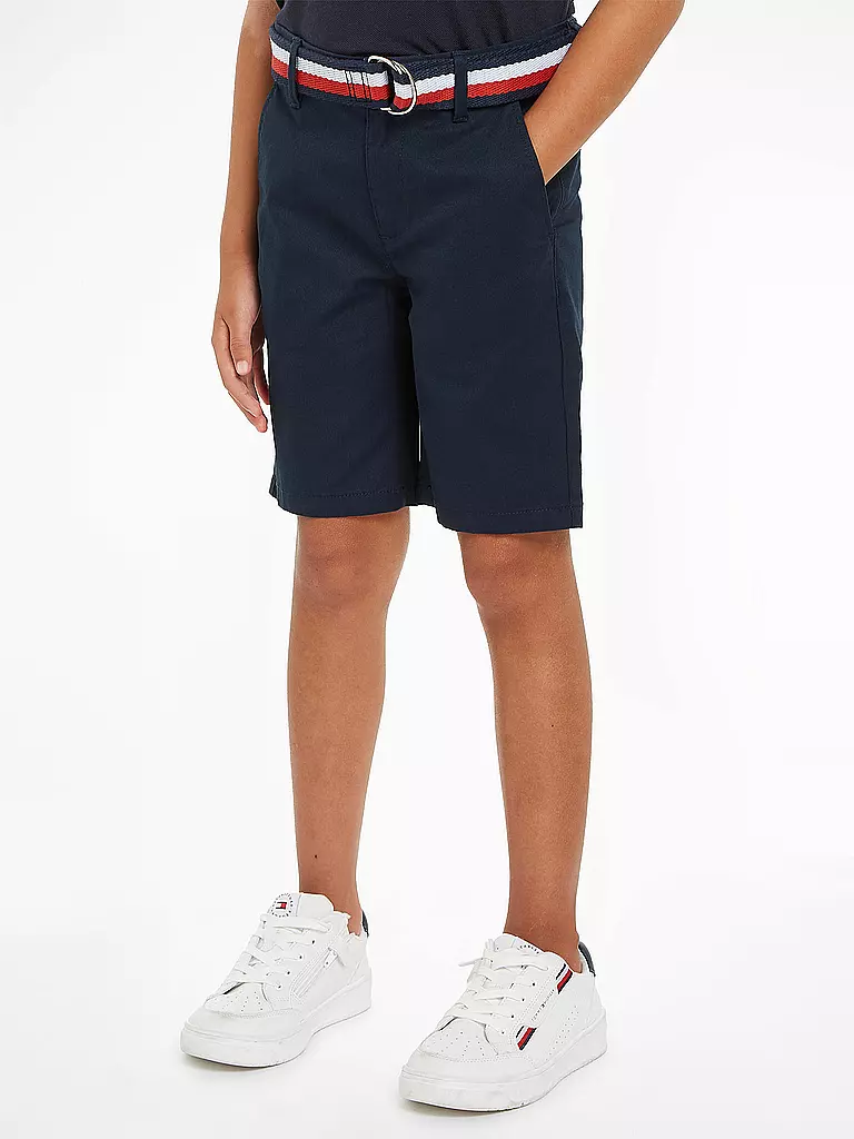 TOMMY HILFIGER | Jungen Shorts  | Blu scuro