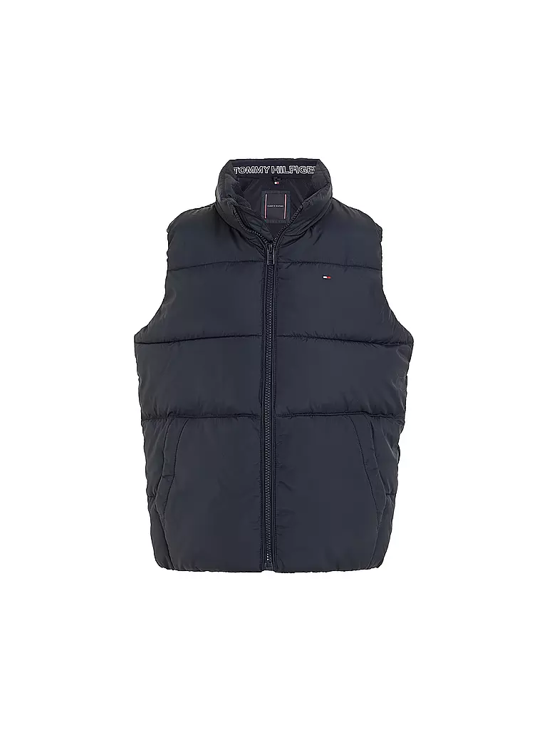 TOMMY HILFIGER | Jungen Steppgilet | Blu scuro