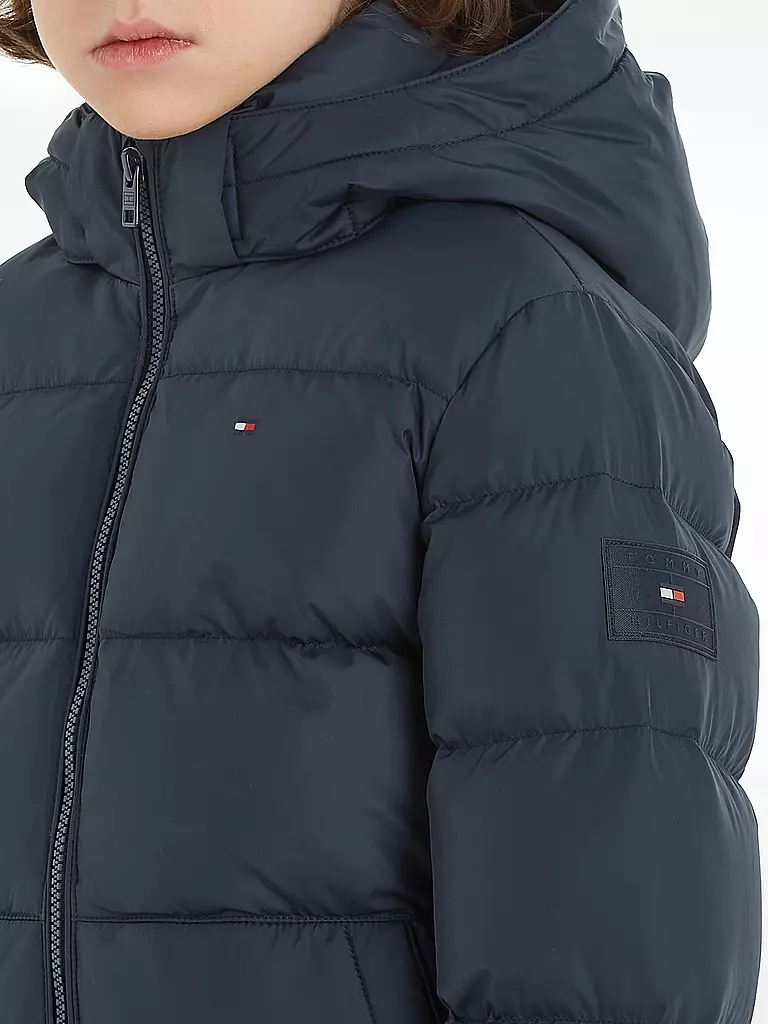 TOMMY HILFIGER | Jungen Steppjacke | Blu scuro