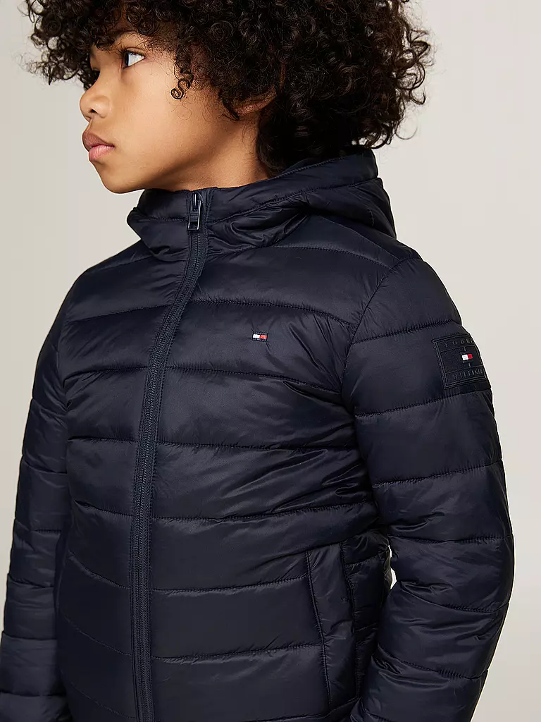 TOMMY HILFIGER | Jungen Steppjacke | Blu scuro