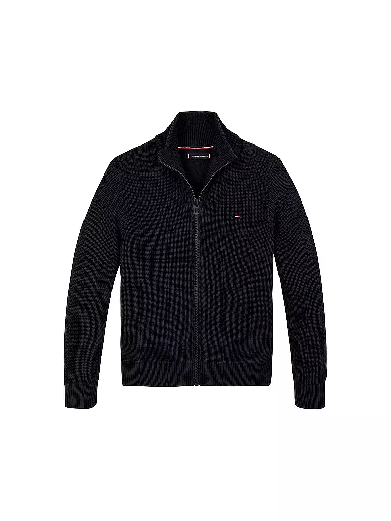 TOMMY HILFIGER | Jungen Strickjacke | Blu scuro