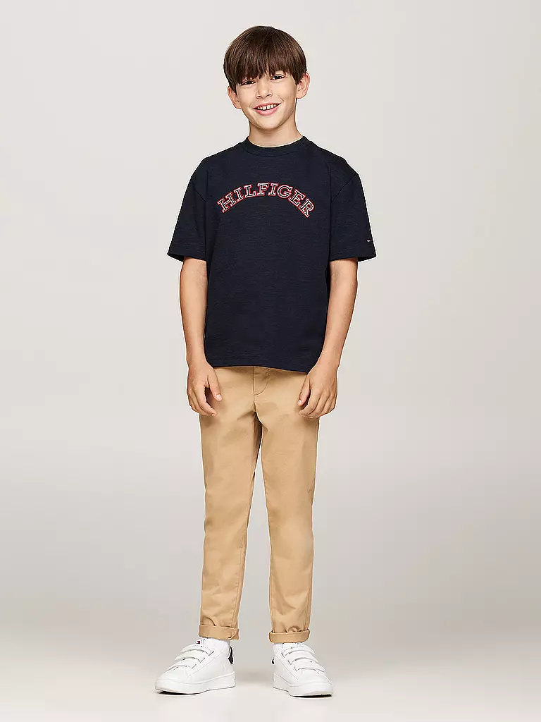 TOMMY HILFIGER | Jungen T-Shirt | Blu scuro